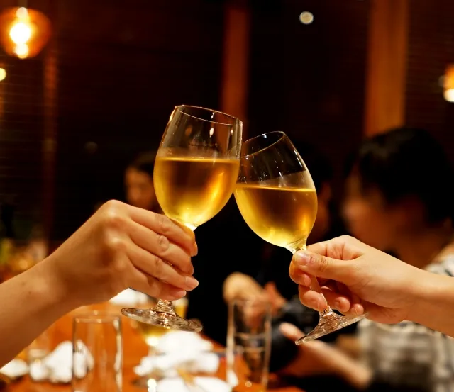忘年会の飲み放題ドリンクイメージ