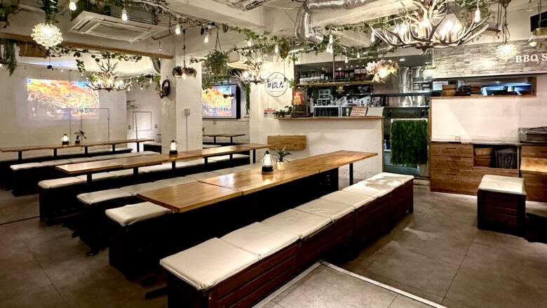 渋谷×貸切パーティー×送別会×100人「渋谷ガーデンパティオ」昼内観1