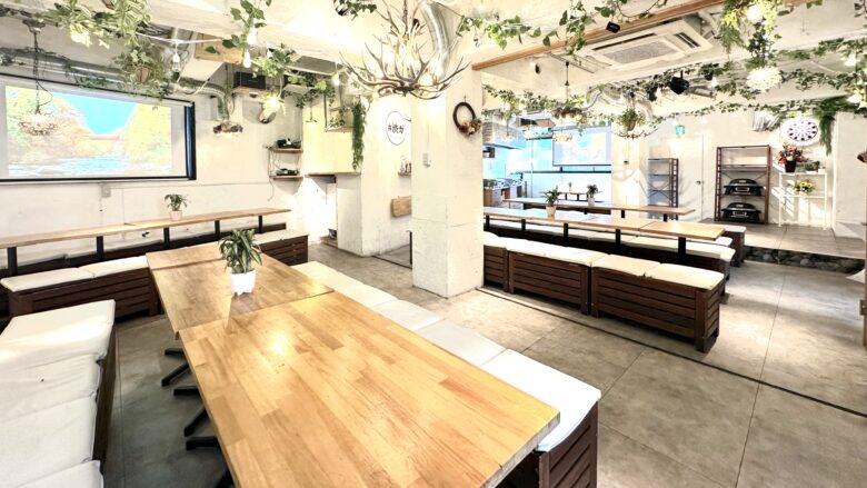 〈渋谷×イベント会場〉渋谷ガーデンパティオ昼内観１