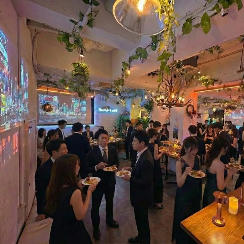 〈渋谷×貸切×100人宴会〉完全貸切空間