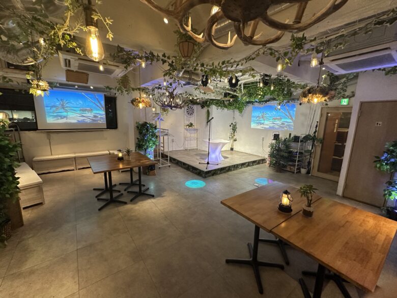 〈渋谷×貸切×70人パーティー〉内観2